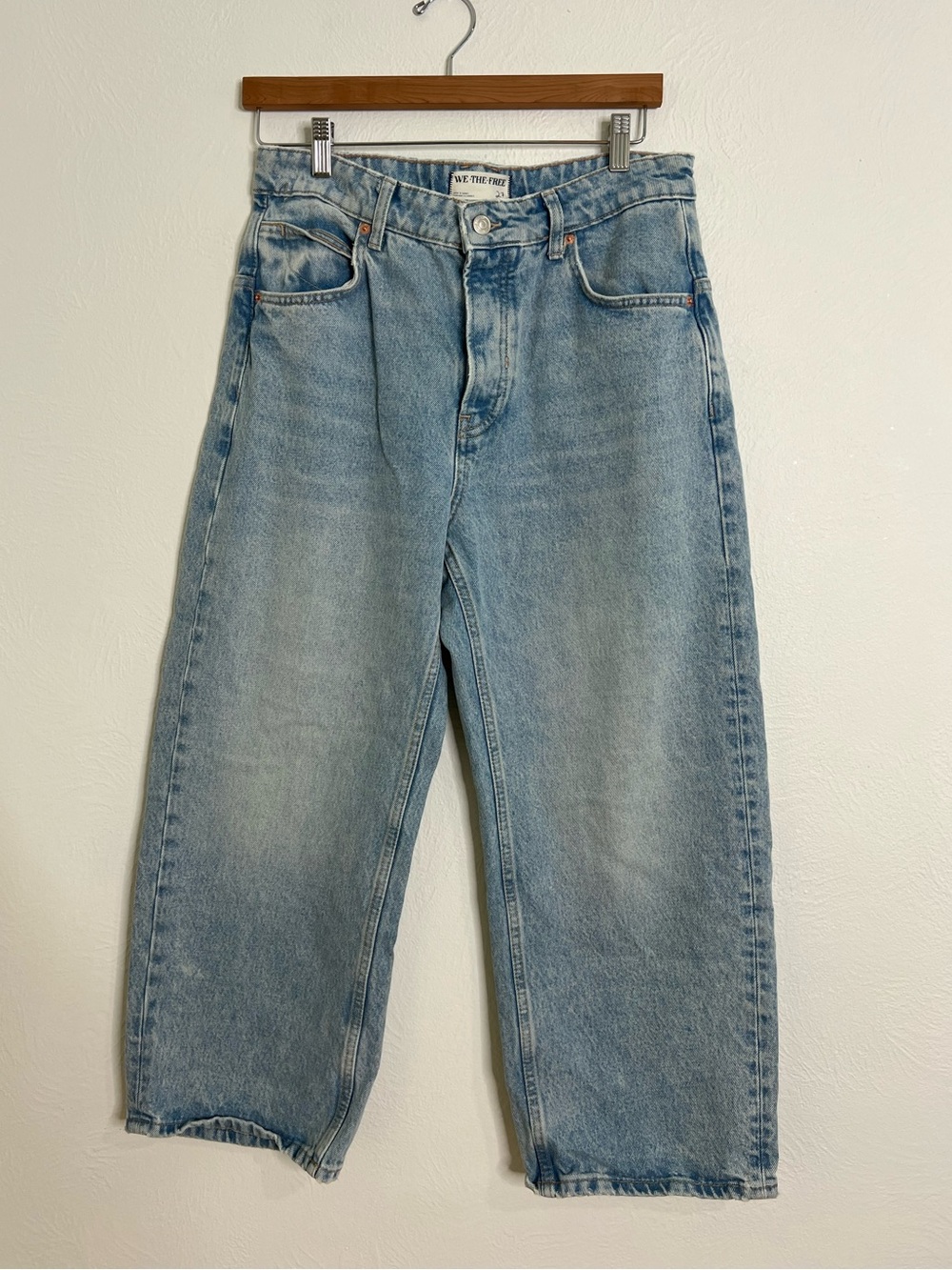 We The Free Deep Trance Dropped Boyfriend Jeans size 27 - Picture 2 of 13